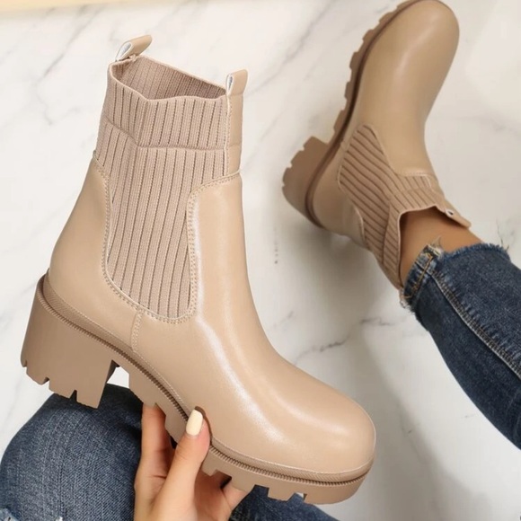 Slip on sock boots - Picture 2 of 9